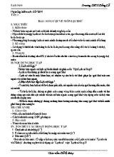 Giáo án Lịch sử lớp 6 - Học kì I - Năm học 2014-2015 - Đỗ Lệ Thủy